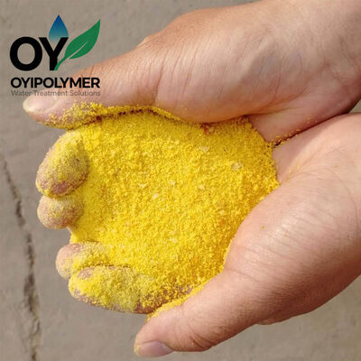 কেনা জল চিকিত্সা রাসায়নিক প্রথম গ্রেড Polyaluminium Chloride হলুদ পাউডার 30% সামগ্রী online manufacture