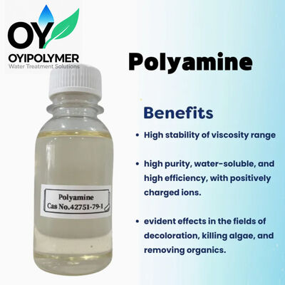 kaufen Flüssiges Flockungsmittel Polymer CAS 42751-79-1 Polyamin für Wasseraufbereitungschemikalien Wasserreiniger Online-Herstellung