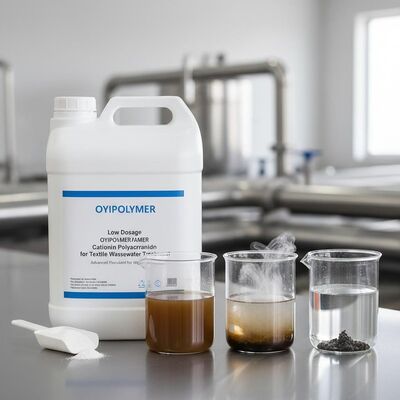 acheter Polyacrylamide cationique (CPAM) à ultra-faible dosage pour une décoloration supérieure et une floculation rapide dans le traitement des eaux usées textiles fabrication en ligne