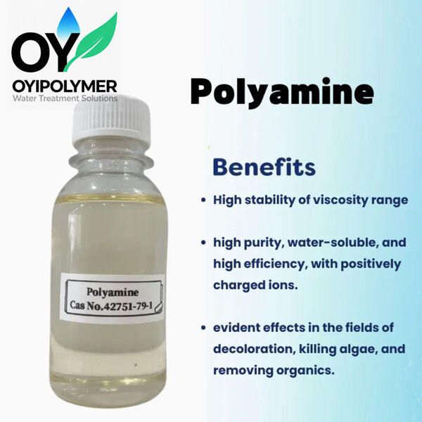 Polyamine Flocculant CAS 42751-79-1 for Water Treatment & Industry